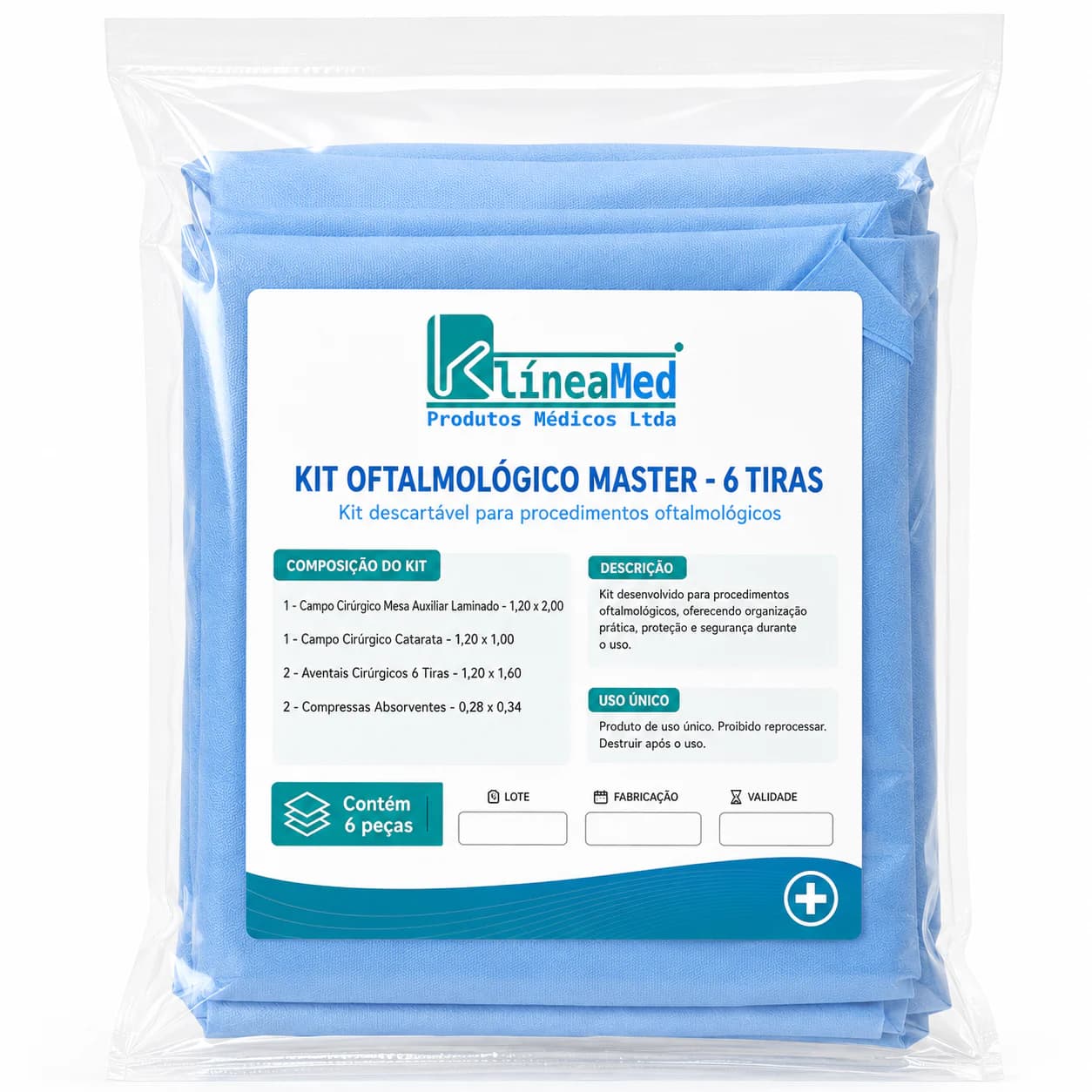 Kit Oftalmológico Master 6 Tiras
